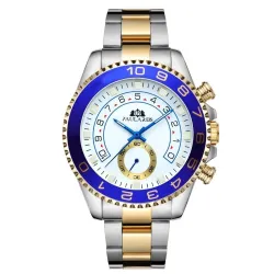 PAULARES - montre mécanique de luxe - acier inoxydable