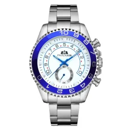 PAULARES - montre mécanique de luxe - acier inoxydable