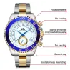 PAULARES - luxurious mechanical watch - stainless steelWatches