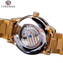Forsining - orologio meccanico automatico - acciaio inossidabile