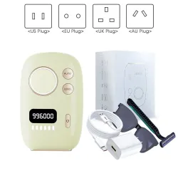 Hårfjerning med laser - IPL-epilator - 6-nivåer - USB - 996.000 blitser - APP-kontroll
