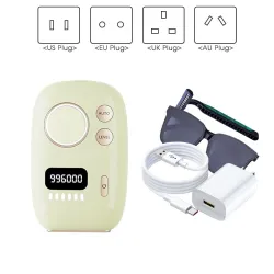 Laser hair removal - IPL epilator - 6-level - USB - 996.000 flashes - APP controlHair removal