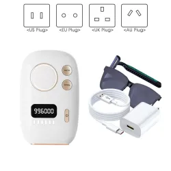 Épilation au laser - Épilateur IPL - 6 niveaux - USB - 996 000 flashs - Contrôle APP