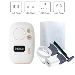Depilacja laserowa - depilator IPL - 6 poziomów - USB - 996.000 błysków - sterowanie APPDepilacja