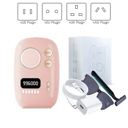Hårfjerning med laser - IPL-epilator - 6-nivåer - USB - 996.000 blitser - APP-kontroll