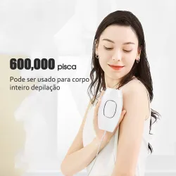 ZS - mini laser IPL epilator - permanent hårfjerning - 600 000 pulserende lys - avtakbar lampe
