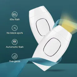 ZS - mini depiladora a laser IPL - depilação permanente - 600000 luz pulsada - lâmpada destacável