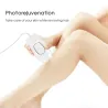 ZS - mini laser IPL epilator - permanent hårfjerning - 600 000 pulserende lys - avtakbar lampe