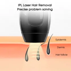 ZS - mini laser IPL epilator - permanent hair removal - 600000 pulsed light - detachable lampHair removal