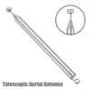 Universal teleskopisk antenne - 7-seksjoner uttrekkbar - 740 mm