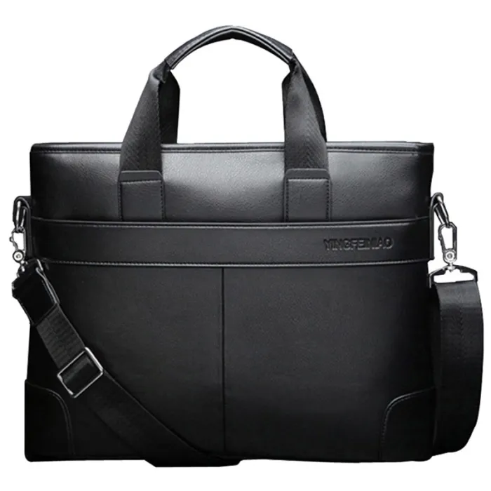 Sac d'affaires élégant à bandoulière - cuir