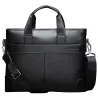 Elegante bolsa de negócios de ombro - couro