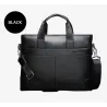 Sac d'affaires élégant à bandoulière - cuir