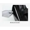 Elegant skulder business bag - skinn