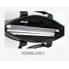 Elegant skulder business bag - skinn