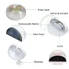 Outdoor wall light - solar lamp - motion sensor - waterproof - 6 LEDSolar lighting