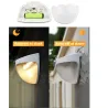 Iluminación solarAplique de exterior - lámpara solar - sensor de movimiento - resistente al agua - 6 LED