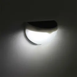 Applique murale d'extérieur - lampe solaire - détecteur de mouvement - étanche - 6 LED