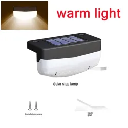 Utendørs vegglampe - solcellelampe - vanntett - LED