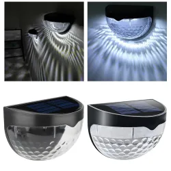 Wandlamp buiten - lamp op zonne-energie - waterdicht - 6 ledsSolar verlichting