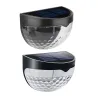 Luz de parede externa - lâmpada solar - à prova d'água - 6 LED