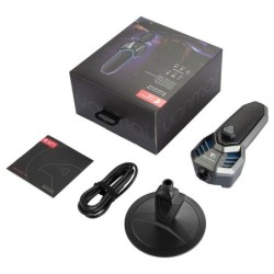 RGB-Gaming-Kondensatormikrofon – Niere – mit Ständer – USB