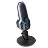 Microfono a condensatore da gioco RGB - cardioide - con supporto - USB