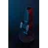 Microphone à condensateur de jeu RVB - cardioïde - avec pied - USB