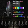 YANMAI T1 Mecha - microphone de jeu à condensateur - cardioïde - RVB - USB