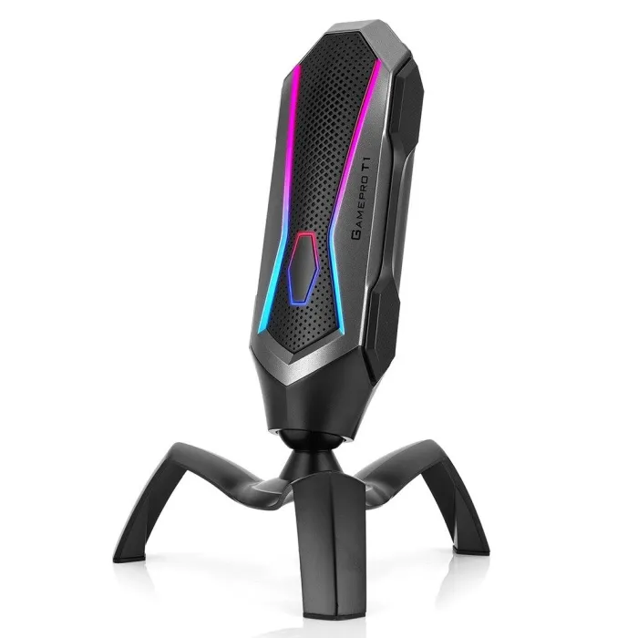 YANMAI T1 Mecha - kondensaattoripelimikrofoni - kardioidi - RGB - USB