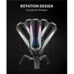 YANMAI T1 Mecha - microphone de jeu à condensateur - cardioïde - RVB - USB