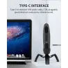 YANMAI T1 Mecha - kondensaattoripelimikrofoni - kardioidi - RGB - USB
