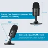 BOYA BY-CM3 - Microphone à condensateur USB - avec enregistrement