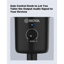 BOYA BY-CM3 - Microphone à condensateur USB - avec enregistrement