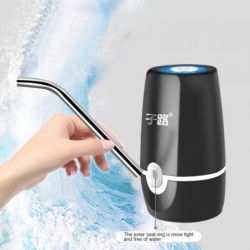 Mini elektrisk vandflaske dispenser - vandtrykshane - touch-tone - trådløs - USB