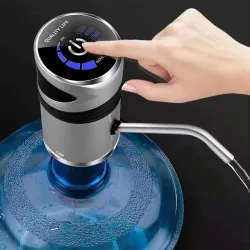 Elektrisk vanndispenser - berøringsskjerm - for vannflasker med fat