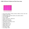 LED plantevekstlys - fullt spekter - 300W - 1600W