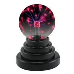 Bola de plasma - luz noturna LED - USB