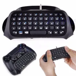 Bluetooth-tangentbord - chatpad - för Playstation 4 PS4-kontroll