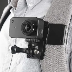 Clip de montage rapide - rotatif à 360 degrés - pour caméras GoPro