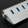 Aluminiowy rozgałęźnik - USB 3.0 - 7 portów USB - HUBHuby