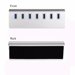 Répartiteur aluminium - USB 3.0 - USB 7 ports - HUB