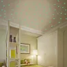 Glow-in-the-dark stjerner - væg-/loftklistermærker - 3cm - 50 stk