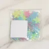 Etoiles phosphorescentes - stickers muraux / plafond - 3cm - 50 pièces