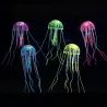 Méduse en silicone - décoration aquarium
