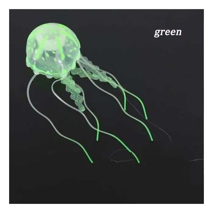 Méduse en silicone - décoration aquarium