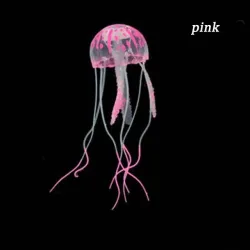 Méduse en silicone - décoration aquarium