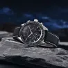 PAGANI DESIGN - rustfritt stål Quartz-klokke - vanntett - svart