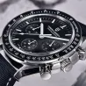PAGANI DESIGN - rustfritt stål Quartz-klokke - vanntett - svart