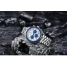 PAGANI DESIGN - stainless steel Quartz watch - waterproof - silver / whiteWatches